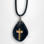 golden_cross_black_pebble